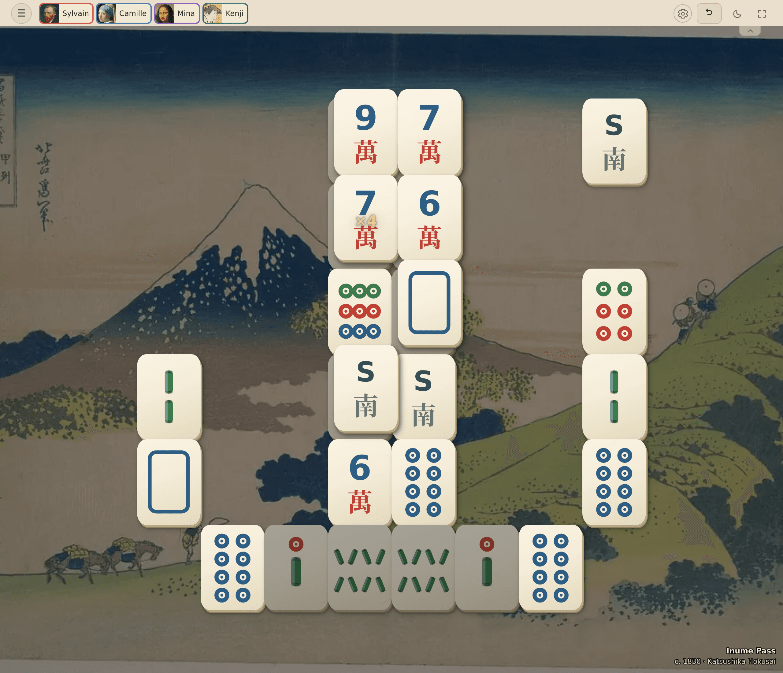 Multiplayer: Race - Mahjong Tide